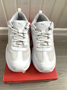 Белые/кремовые кроссовки Puma Cilia р.37,5 (3 фото из 6)