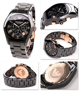 Новые мужские часы Emporio Armani Ceramica AR1410 с футляром