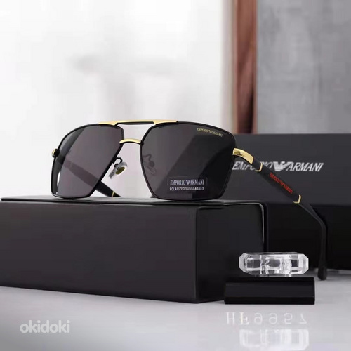 Новые солнцезащитные очки Armani, Lacoste, Prada, Gucci (фото #1)