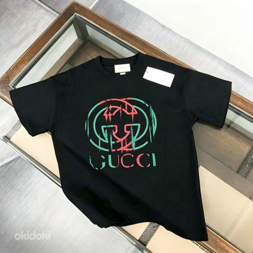 Uued meeste t-särgid Gucci, Philipp Plein, Prada, Armani