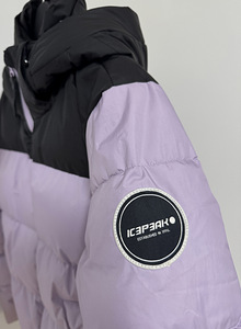 Icepeak женская фиолетовая, черная куртка