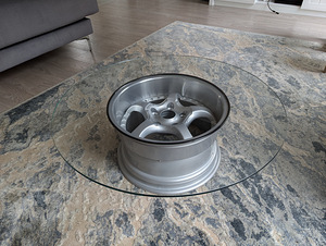 Diivanilaud velg+klaas (1 foto / 7)
