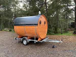 Saunasell torusaun haagisel (2023, uueväärne) (4 foto / 10)