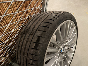 BMW F10/11 5x120 19-tolli Style 455 veljed suverehvidega (4 foto / 8)