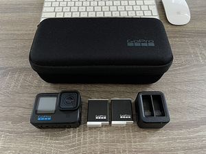 GoPro Hero 10 Black+2x Enduro akut+32gb sd+kaamerakott (4 foto / 5)