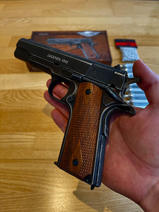 НОВЫЙ UMAREX LEGENDS M1911 пневматический пистолет 4,5 мм CO (6 фото из 10)