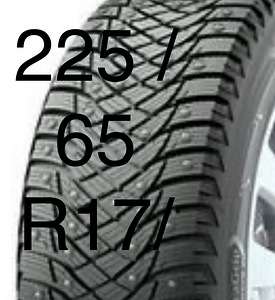 GoodYear naastrehvid 225/65/R17 (1 foto / 2)