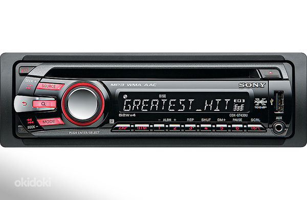SONY CDX GT 430 U
