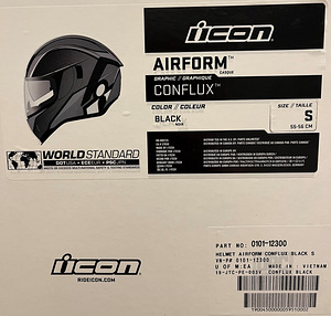 Kiiver ICON AIRFORM (S suurus) (3 foto / 3)