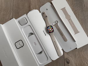Apple Watch 7 41mm GPS+LTE Starlight (1 foto / 1)