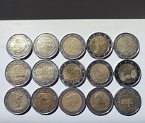 15 монет по 2 евро #1