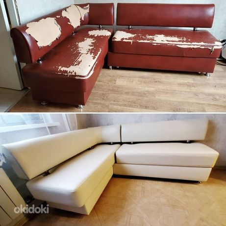 Pehme mööbli remont, kanga ja täidise vahetus