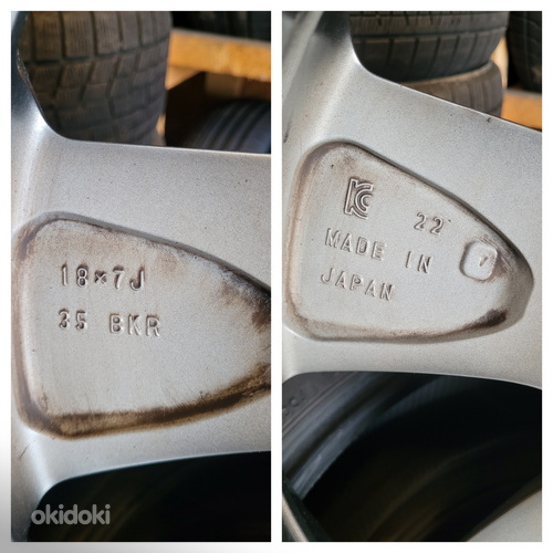 Toyota Оригинальные Диски R 18 + Датчики Давления (фото #5)