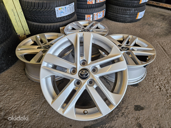 Toyota Original Veljed R 16 + Rõhuandurid