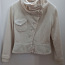 Naiste valge voodriga jakk (foto #1)