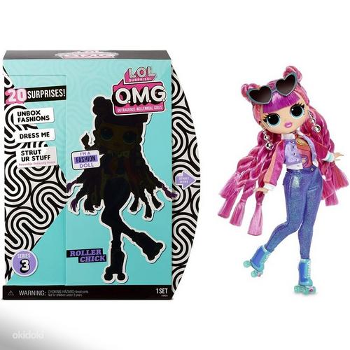 LOL Surprise OMG Roller Chick Fashion Doll (фото #1)