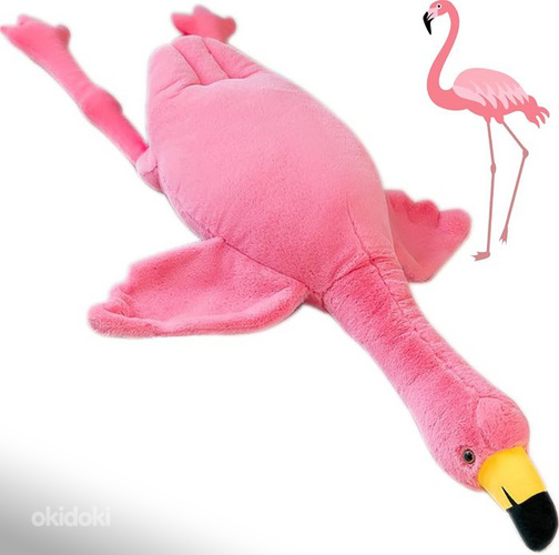 Плюшевая мягкая игрушка Фламинго 90sm (фото #2)