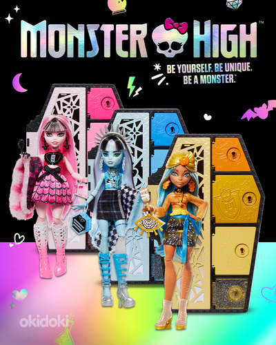 Monster High Skulltimate Secrets Fearidiscent nukud! UUDS! (foto #1)