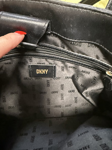 Кожаная сумка dkny (3 фото из 4)