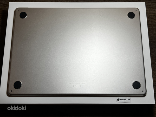 Apple Macbook Air M2 256gb/8gb (15-дюймовый, 2023) Starlight (фото #3)