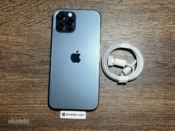 Apple iPhone 12 Pro 256gb, тихоокеанский синий (фото #3)
