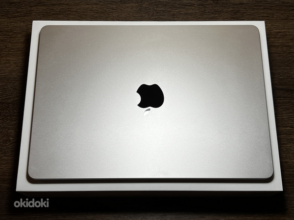 Apple Macbook Air M2 256gb/8gb (13-дюймовый, 2022), Starlight RU (фото #2)