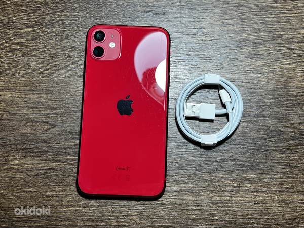 Apple iPhone 11 128gb, красный (фото #3)