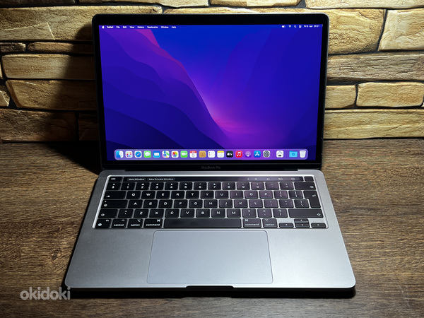 Apple Macbook Pro M1 256gb/8gb (13-дюймовый, 2020), Space Gr (фото #1)