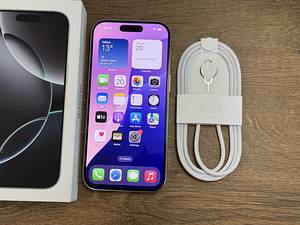 Apple iPhone 16 Pro 128gb, White Titanium (1 foto / 3)