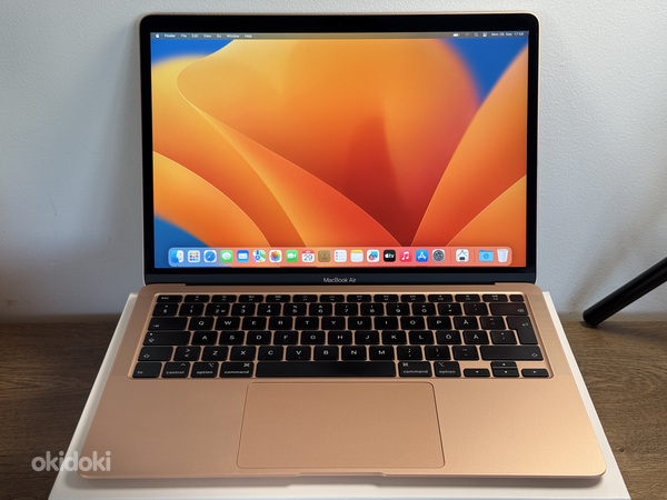 Apple Macbook Air i3/8gb/256gb (13-inch, 2020), Gold SWE - Tallinn