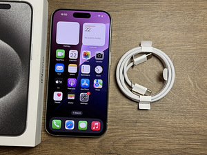 Apple iPhone 15 Pro 128gb, White Titanium (1 foto / 3)