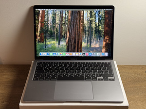 Apple Macbook Air M1 256gb (13-inch, 2020), Space Grey RUS (1 foto / 3)