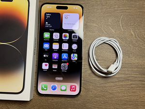 Apple iPhone 14 Pro Max 128gb, Gold (1 foto / 3)