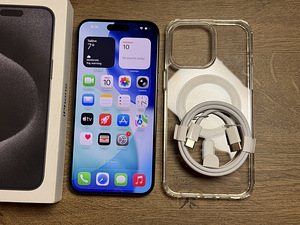 Apple iPhone 15 Pro Max 256gb, Space Black (1 foto / 3)