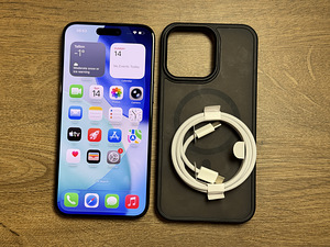 Apple iPhone 15 Pro Max 256gb, Black Titanium (1 foto / 3)