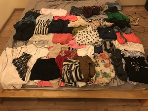 Полный мешок женской одежды 47 предметов для размеров S-M