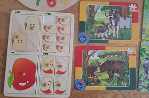 Erinevad puzzled väikelastele (5 foto / 10)