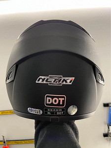 NENKI Black Motorcycle Helmet XL (2 foto / 2)