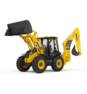 Komatsu WB 97s (1 foto / 9)