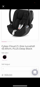 Turvahäll Cybex (8 foto / 8)