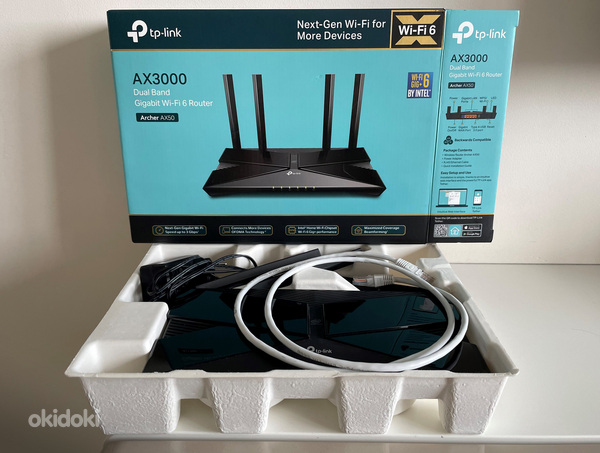TP-Link Archer AX3000 Dual-Band Wi-Fi 6 Router (foto #1)