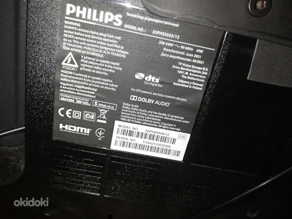TV Philips 32phs5505/12 (foto #6)