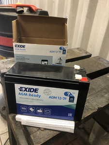 Аккумулятор Exide AGM 12-7F (5 фото из 5)