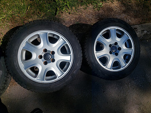 Volvo Valuveljed 5X108 R16, 205/55 naastrehvidega DOT 4219 (2 foto / 8)