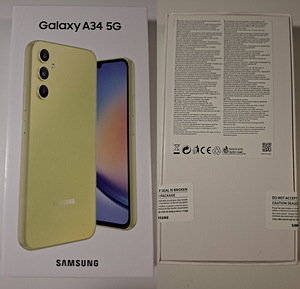 Samsung Galaxy A34 5G 6GB/128GB (Awesome Lime) Roheline Laim (8 foto / 8)