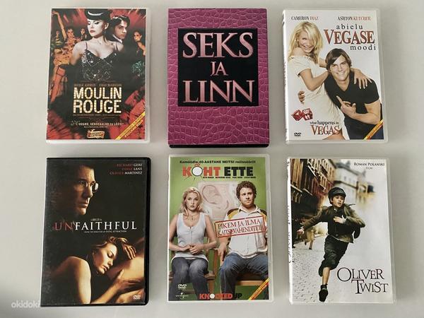 DVD filmid 6 tk - Kõht Ette, Sex ja Linn jne (foto #1)