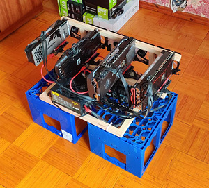 Krüptokaevur 4x rtx3070 ASUS/MSI (3 foto / 3)