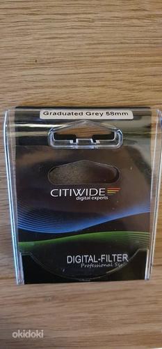 Citiwide Gradual Grey Filter [58mm] peegelkaamerale. (foto #1)