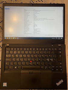 Lenovo T490 16GB/1TB i5 8.gen (1 foto / 10)