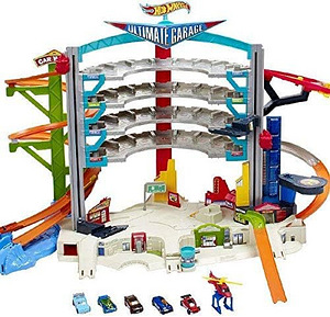 Парковочный гараж и гоночная трасса Hot Wheels (2 фото из 2)